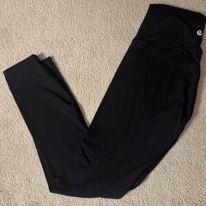 Lululemon Wunder-Under high rise black leggings 25 inch